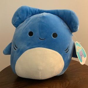 Squishmallow Rocket Hammerhead Hammer Shark Blue 8" Sealife Plush Stuffed Animal